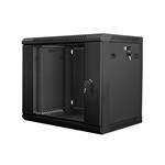 Nástěnný rack 19'' 9U 600X450mm černý WF01-6409-10B