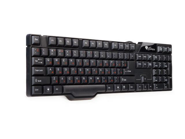 Natec Genesis R11 herná klávesnica, RU layout, USB, čierno-oranžová NKG-0454