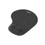 Natec Mousepad Ergonomic MARMOT gel filling, black NPF-0783