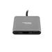 Natec multifunkční adaptér Fowler MINI USB-C PD, USB 3.0, HDMI 4K NMP-1607