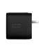 Native Union Fast GaN Dual USB-C Port PD 67W Wall Charger – Black FAST-PD67-BLK-INT