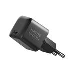 Native Union Fast GaN USB-C PD 30W Wall Charger – Black FAST-PD30-2-BLK-EU