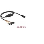 Navilock Connection Cable MD6 female serial > 5 pin pin header, pitch 2.54 mm TTL (5 V) 52 cm 62883