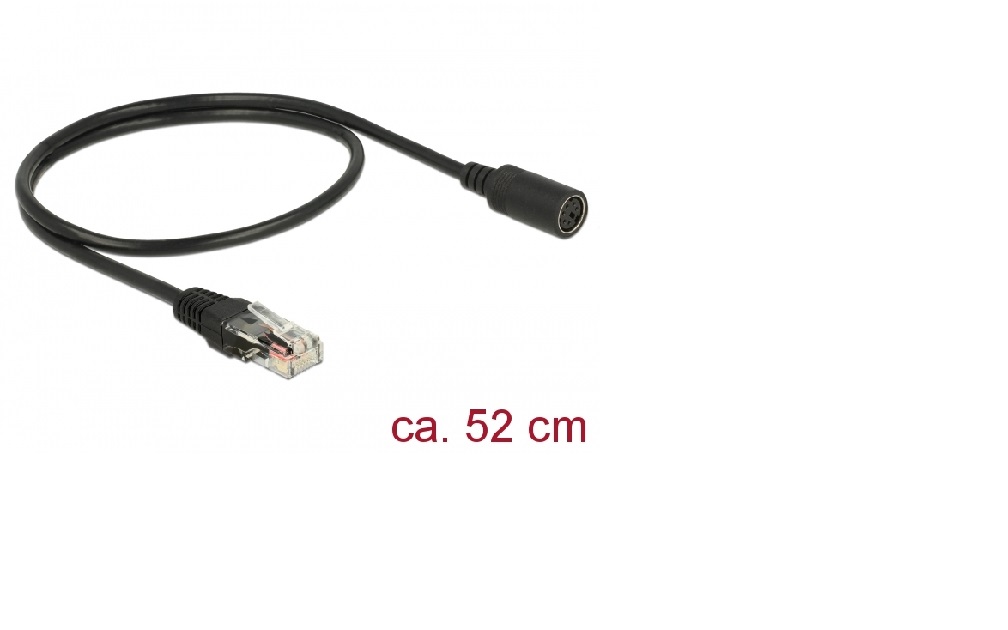 Navilock Connection Cable MD6 female serial > RJ45 male 52 cm 62931