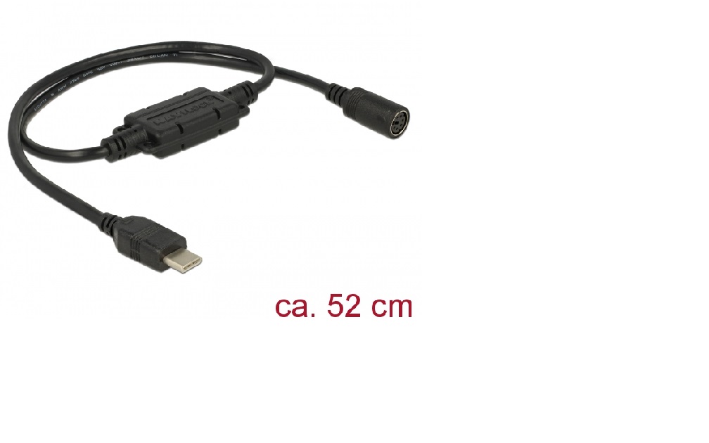 Navilock Connection Cable MD6 female serial > USB Type-C™ 2.0 male 52 cm 62879