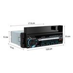Navitel RD6 autorádio s Bluetooth & hands-free 8594181745063