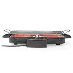 NDIS elektrický gril/ obdélníkový/ grilovací plocha 38 x 22 cm/ 2 000 W/ kov/ černý BBQE110BK
