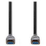 NEDIS aktivní optický High Speed HDMI 2.0 kabel s ethernetem/ 4K@60Hz/ zlacené konektory HDMI-HDMI/ černý/ CVBG3400BK300