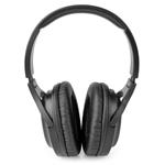 NEDIS bezdrátová sluchátka + mikrofon/ OVER-EAR/ výdrž 20 hodin/ ovládání stiskem/ ovládání hlasitosti/ černé HPBT1201BK