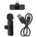 NEDIS bezdrátový mikrofon/ pro notebook / Smartphone / Tablet/ vypínač/ USB-C zásuvka/ kabel 1,8m/ černý MICW110BK