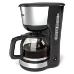 NEDIS Butler kávovar/ na deset šálků/ objem 1,25 l/ automatické vypnutí/ nerezová ocel/ černý 16100128