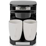 NEDIS Butler kávovar/ na dva šálky/ kapacita 0,25 l/ automatické vypnutí/ černý 16100129