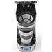 NEDIS Butler kávovar/ na jeden šálek/ dvoustěnný cestovní hrnek/ kapacita 0,4 l/ časovač/ LCD displej/ černý 16100132
