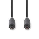 Nedis CABW25000AT30 - Optický Audiokabel | TosLink Zástrčka - TosLink Zástrčka | 3 m | Antracit