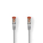 Nedis CCGB85221GY30 - Síťový Kabel Cat 6 S / FTP | RJ45 (8P8C) Zástrčka - RJ45 (8P8C) Zástrčka | 3 m | Šedá barva