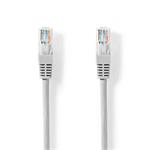 Nedis CCGL85101GY150 - Síťový Kabel Cat 5e U/UTP | RJ45 Zástrčka | RJ45 Zástrčka | 1.00 m | Kulatý | PVC | Šedá