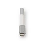 Nedis CCGP39950WT01- Apple Lightning Adaptér | Apple Lightning 8-pin Zástrčka - 3,5mm Zásuvka | 0,1 m | TPE