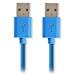 Nedis CCGP61000BU20 - USB 3.0 Kabel | A Zástrčka - A Zástrčka | 2 m | Modrá