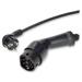 NEDIS cestovní nabíjecí stanice pro elektromobily/ AT-N05V3V3-F 3G1.5/ 1380 / 2300 / 3680 W/ 6 / 8 / 10 / 1 EVCH37KWBK20