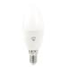 NEDIS chytrá LED žárovka/ Zigbee 3.0/ E14/ 9W/ 230V/ 470lm/ teplá až studená bíla/ 2700 - 6500K/ RGB/ stmívate ZBLC10E14