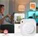 NEDIS chytrý detektor pohybu/ Zigbee 3.0/ napájení z baterie/ životnost baterie 24m/ úhel 100 °/ rozsah 7 m/ bí ZBSM20WT