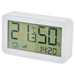 NEDIS chytrý snímač klimatických podmínek/ Zigbee 3.0/ napájení z baterie/ Android/ iOS/ bílý ZBSC30WT