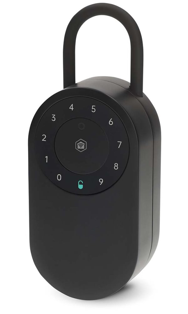 NEDIS chytrý trezor na klíče/ Bluetooth/ venkovní/ IP65/ Android/ iOS/ černý BTHKB11BK