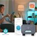 NEDIS chytrý zavlažovací systém/ regulátor průtoku vody/ Bluetooth/ rozsah 3 - 50 °C/ IP54/ Android/ iOS/ šedý BTWV20GY