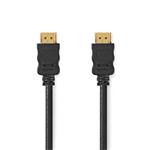 Nedis CVGL34060BK05 - Kabel High Speed HDMI™ s Ethernetem | Konektor HDMI™ - Konektor HDMI™ | 0,5 m | Černá barva