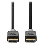 NEDIS DisplayPort 1.4 kabel/ DisplayPort zástrčka – DisplayPort zástrčka/ 8K/ antracitový/ box/ 3m CCBW37014AT30