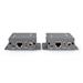 NEDIS HDMI extender/ přes Cat6/ do 50 m/ 4K@30Hz/ 10.2 Gbps/ funkce IR return/ kov/ antracit VREP3460AT