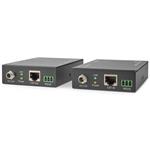 NEDIS HDMI extender/ přes Cat6/ do 60 m/ 4K@60Hz/ 18 Gbps/ HDMI/ LAN/ RS-232/ kov/ antracit VREP3480AT