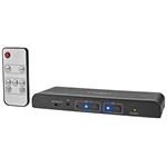 NEDIS HDMI extraktor/ 2x HDMI vstup/ TosLink zásvuka/ 1x 3.5 mm/ 1x HDMI výstup/ 2x RCA/ 4K@60Hz/ 18 Gbps/ ko VEXT3480AT