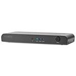 NEDIS HDMI přepínač/ 3x HDMI vstup/ 1x HDMI výstup/ 4K@60Hz/ dálkové ovládání/ box/ kov/ antracit VSWI3473AT