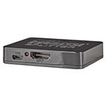 NEDIS HDMI rozbočovač/ 2x HDMI výstup/ 4K@30Hz/ 2.25 Gbps/ ABS / PVC/ černý VSPL34002BK