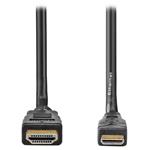 NEDIS High Speed HDMI 1.4 kabel s ethernetem/ 4K@30Hz/ zlacené konektory HDMI-mini HDMI/ černý/ bulk/ 3m CVGL34500BK30