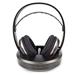 Nedis HPRF210BK - Bezdrátová Sluchátka | Rádiová Frekvence (RF) | Over-ear | Nabíjecí Základna | Černá / Stříbrná