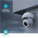 NEDIS IP kamera/ venkovní/ IP65/ Wi-Fi/ 3Mpix/ 1296p/ reflektor/ Onvif/ detekce pohybu/ noční vidění 10m/ bí WIFICO22CWT