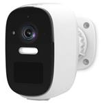 NEDIS IP kamera/ venkovní/ IP66/ Wi-Fi/ 4Mpix/ 1440p/ dobíjecí/ reflektor/ detekce pohybu/ noční vidění 8m/ WIFICBO32WT