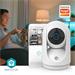 NEDIS IP kamera/ vnitřní/ Wi-Fi/ 3Mpix/ 1296p/ náklon/ Onvif/ detekce pohybu/ noční vidění 10m/ bílá WIFICI23CWT