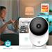 NEDIS IP kamera/ vnitřní/ Wi-Fi/ 3Mpix/ 1296p/ Onvif/ detekce pohybu/ noční vidění 10m/ bílá WIFICI12CWT