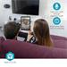 NEDIS IP kamera/ vnitřní/ Wi-Fi/ 3Mpix/ 1296p/ Onvif/ detekce pohybu/ noční vidění 10m/ bílá WIFICI12CWT