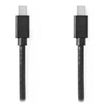 NEDIS kabel mini DisplayPort 1.4/ mini DisplayPort zástrčka - mini DisplayPort zástrčka/ černý/ blistr/ 2m CCGB37504BK20