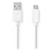 NEDIS kabel USB 2.0/ zástrčka USB-A - zástrčka USB-C/ 15 W/ 480 Mbps/ poniklovaný/ bílý/ bulk/ 3m CCGL60600WT30