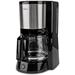 NEDIS kávovar/ na 12 šálků/ kapacita 1,5 l/ funkce udržení teploty/ černo-stříbrný KACM260EBK