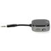 NEDIS kompaktní a přenosný bezdrátový audio Bluetooth adaptér/ zásuvka USB-C/ výstupní konektor USB-C/ černý BTTC2550BK