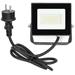 NEDIS LED reflektor/ 4000 K/ 1620 lm/ IP65/ energetická třída F/ kabel 1 m/ černý LLFL10BLK