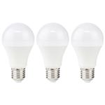 NEDIS LED žárovka E27/ A60/ 8 W/ 220 V/ 806 lm/ 2700 K/ teplá bílá/ matná/ 3 kusy LBE27A602P3