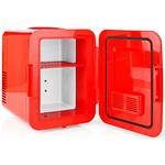 NEDIS Melissa přenosná mini lednička/ objem 4 litry/ chlazení 8 - 18 °C/ AC 100 - 240 V / 12 V/ spotřeba 48 W/ 16580009