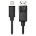 NEDIS Mini DisplayPort kabel/ Mini DisplayPort Zástrčka - DisplayPort Zástrčka/ černý/ bulk/ 2 m CCGL37400BK20